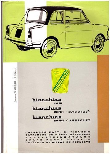 Bianchina berlina cabrio - bianchina,