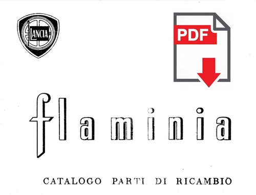 Lancia flaminia catalogo - lancia,